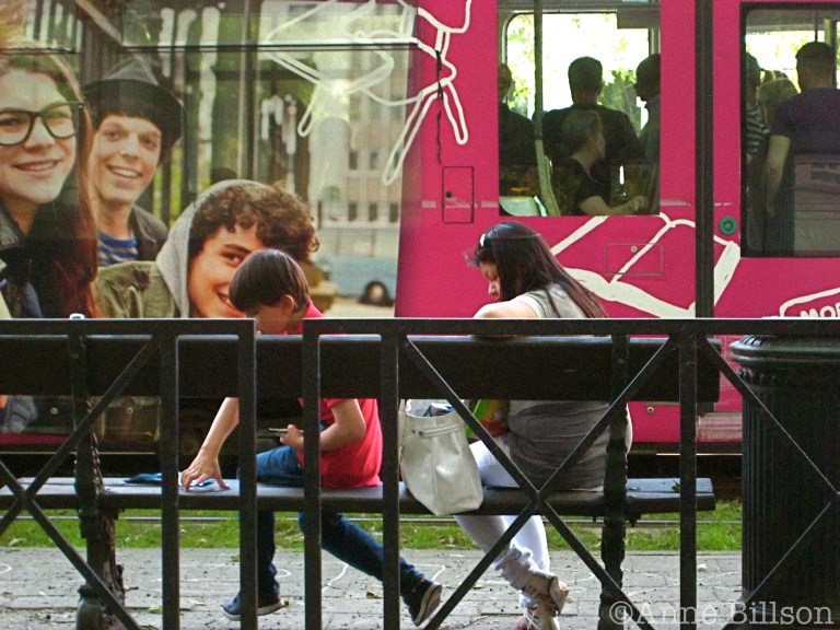 Tramlijn 94: Louizalaan, Elsene.