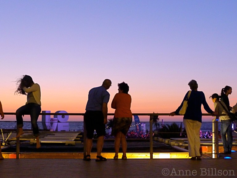 "LOVE": Albert I Promenade, Oostende.