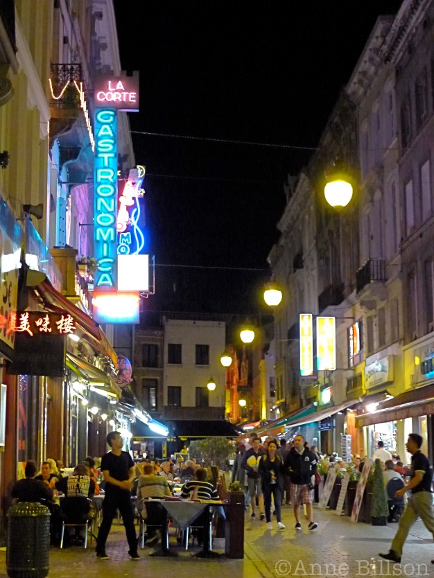 Gastronomica: Grétrystraat, Brussel.
