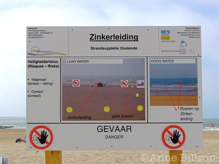 Gevaar: Oostende.
