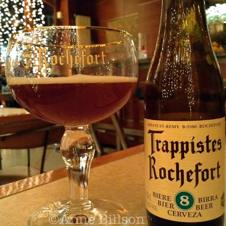 Rochefort met kerstverlichting: Le Bar, Amerikaanse Straat 88, Elsene.