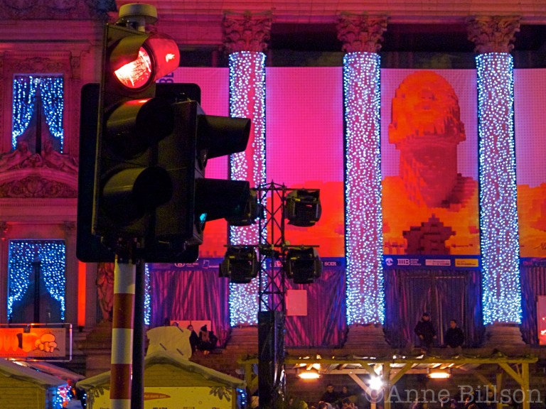 Beurs: Anspachlaan, Brussel.