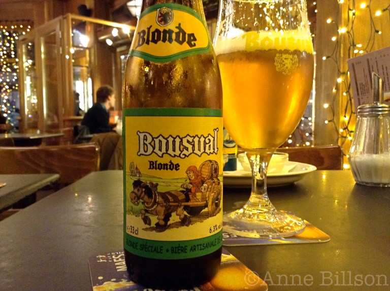 Bousval Blonde, 6.3%: L'Ultime Atome, Sint-Bonifaasstraat 14, Elsene.
