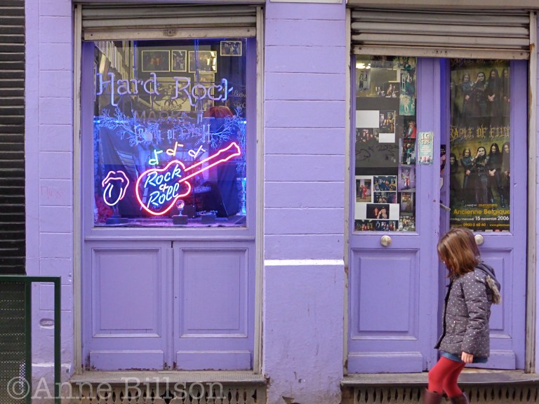 Hard Rock: Spoormakersstraat, Brussel.