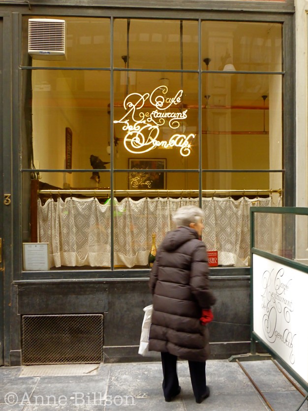 Ogenblik: Café Restaurant de l'ogenblik, Prinsengalerij 1, Brussel.