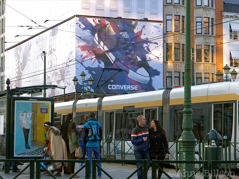 Converse: Louizaplein, Brussel.