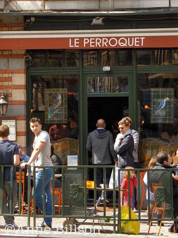 De buitenkantvan de Perroquet: 