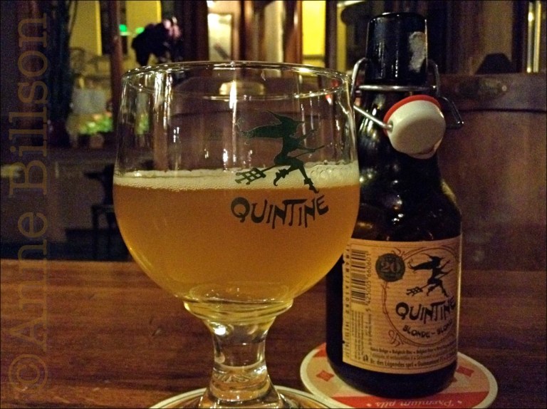Heks! Quintine blond (8%): Le Bistro des Restos, Edelknaapstraat 39, Elsene.