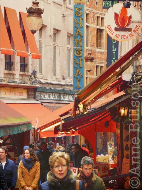 Shanghai: Beenhouwersstraat, Brussel.