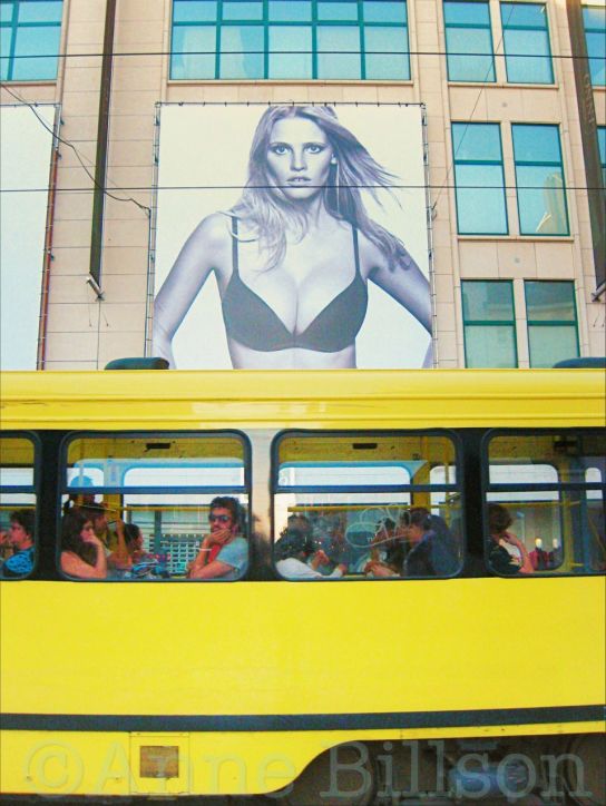 Gele bus: Louizalaan, Sint-Gillis.