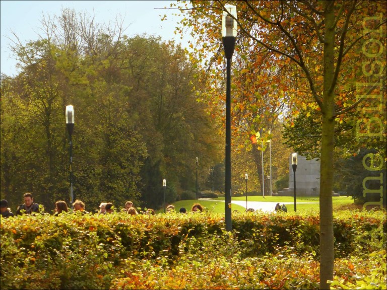 De weg naar het centrum: Koning Albert I-laan en Buiten Begijnenvest, Brugge.