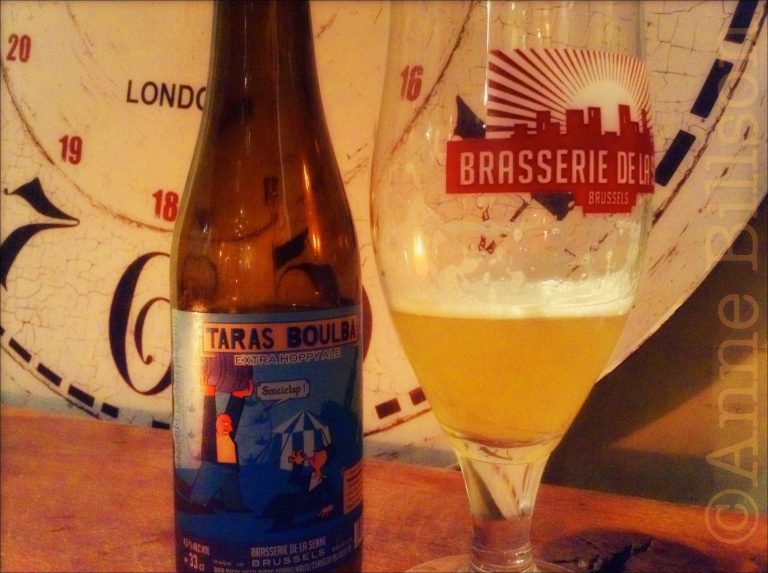 Taras Bulba, 4.5%, Brasserie de la Senne: le Renard Bleu, Vossenstraat 5, Brussel.