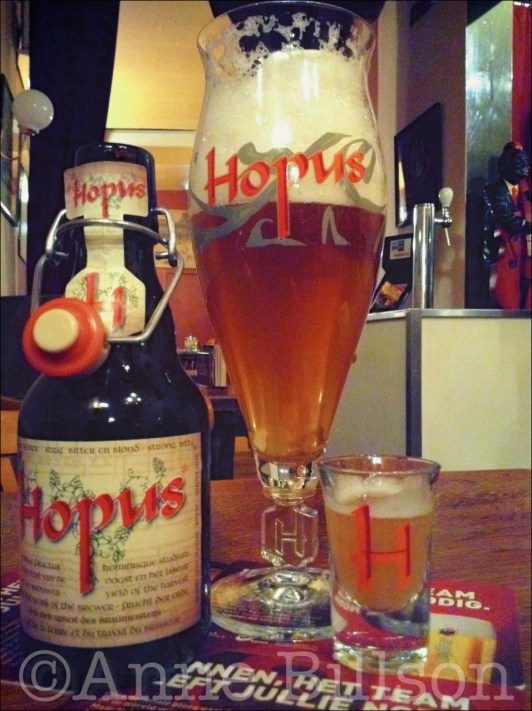 Borrelglas: Hopus, 8.3%, Le Châtelain, Kasteleinsplein 17, Elsene.