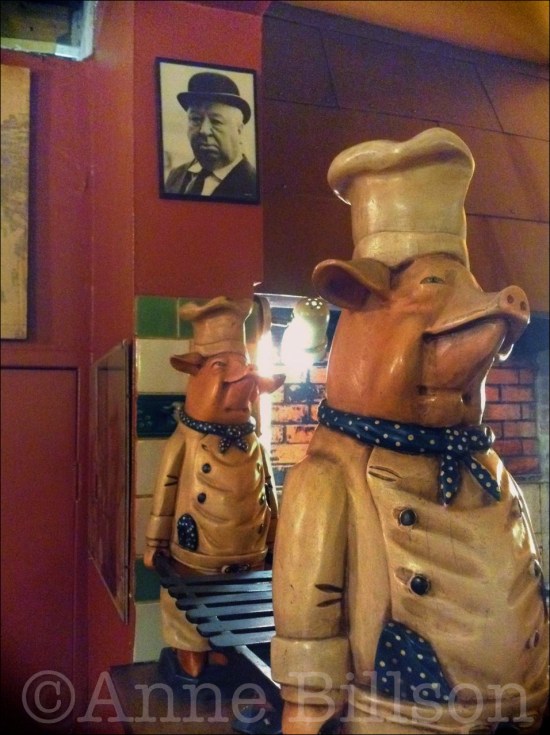 Alfred Hitchcock: Le Châtelain, Kasteleinsplein 17, Elsene.