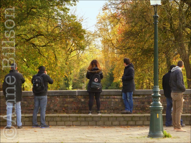 Kijken naar het kanaal: Brugge.