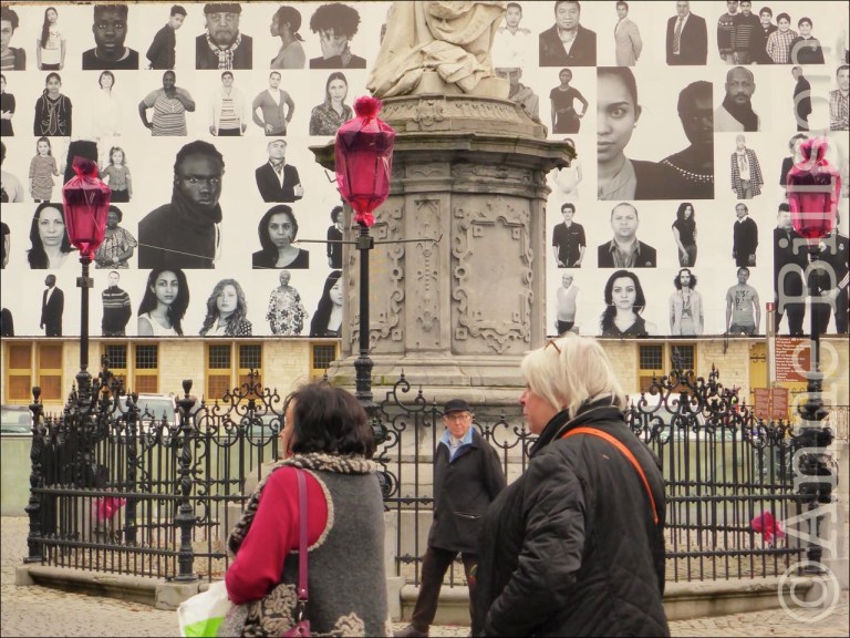 Gezichten: Grote Markt, Mechelen.