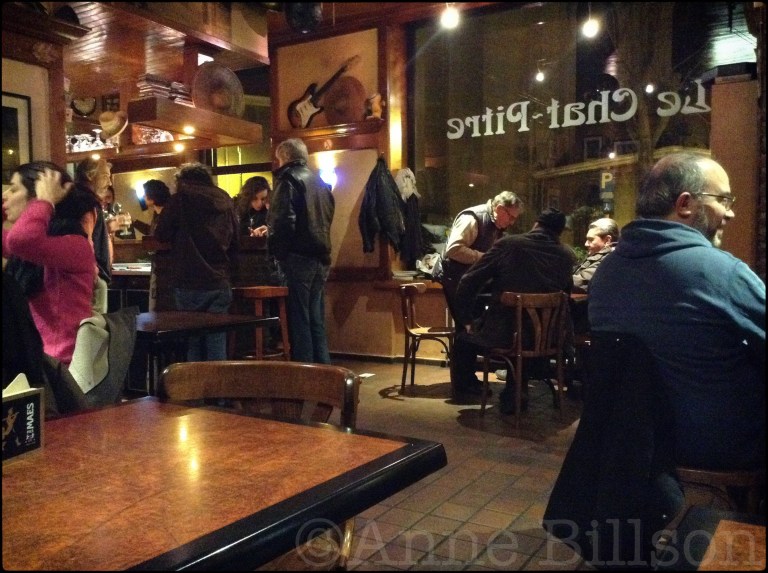 Roze en blauw: Le Chat