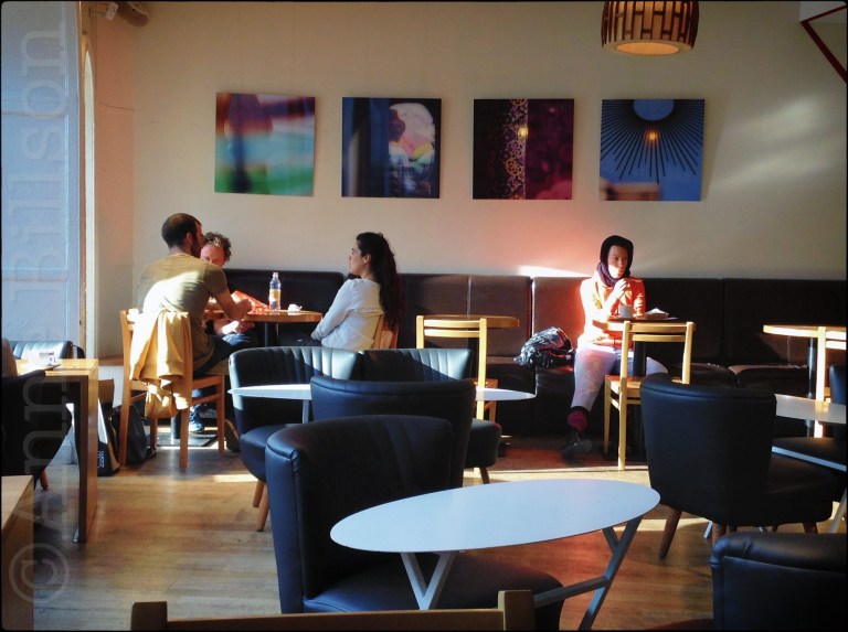 Lichtstraal: Exki, Elsensesteenweg, Elsene.