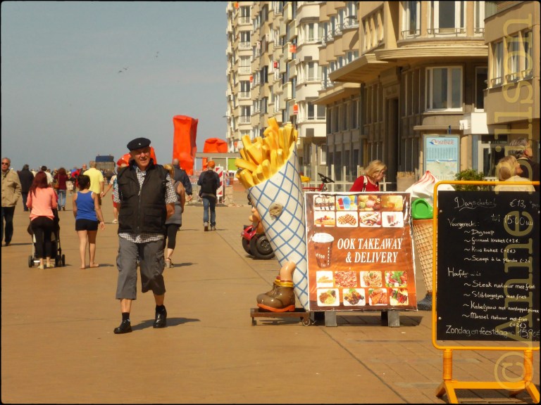 Ook takeaway: Albert I-promenade, Oostende.