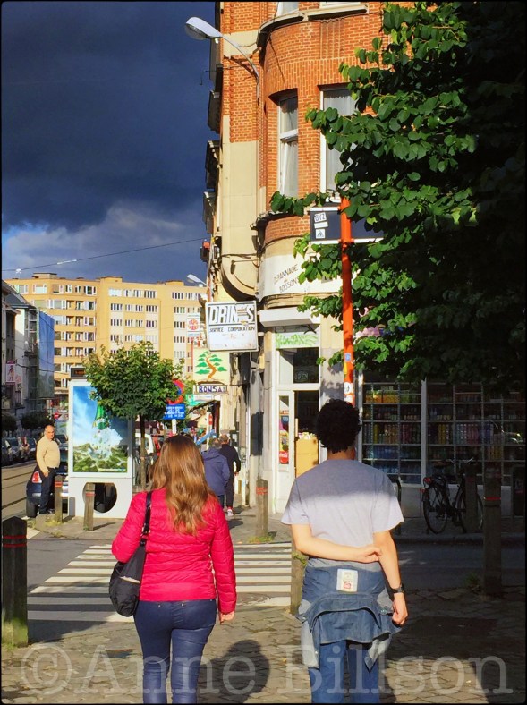 Langs Lesbroussartstraat: Lesbroussartstraat, Elsene.