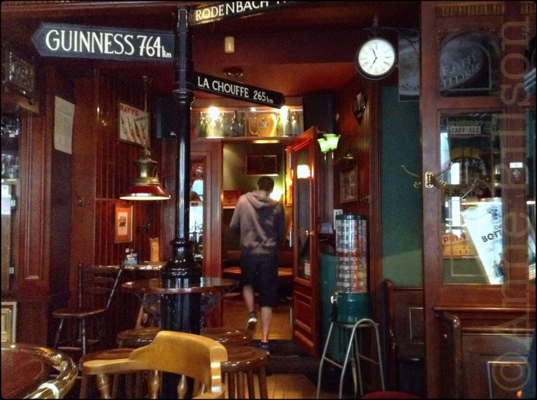 Guinness 764km: Café Botteltje, Louisastraat 19, Oostende.