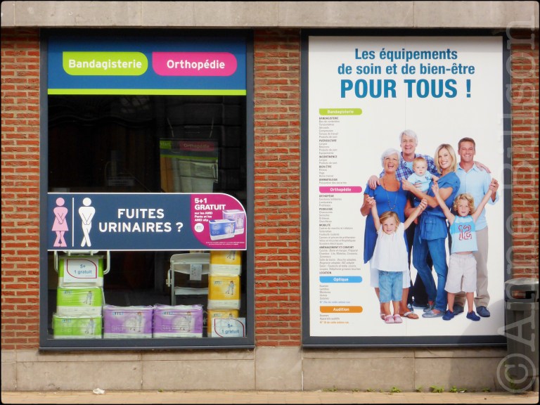 Fuites urinaires: Rue du Lombard, Namen.