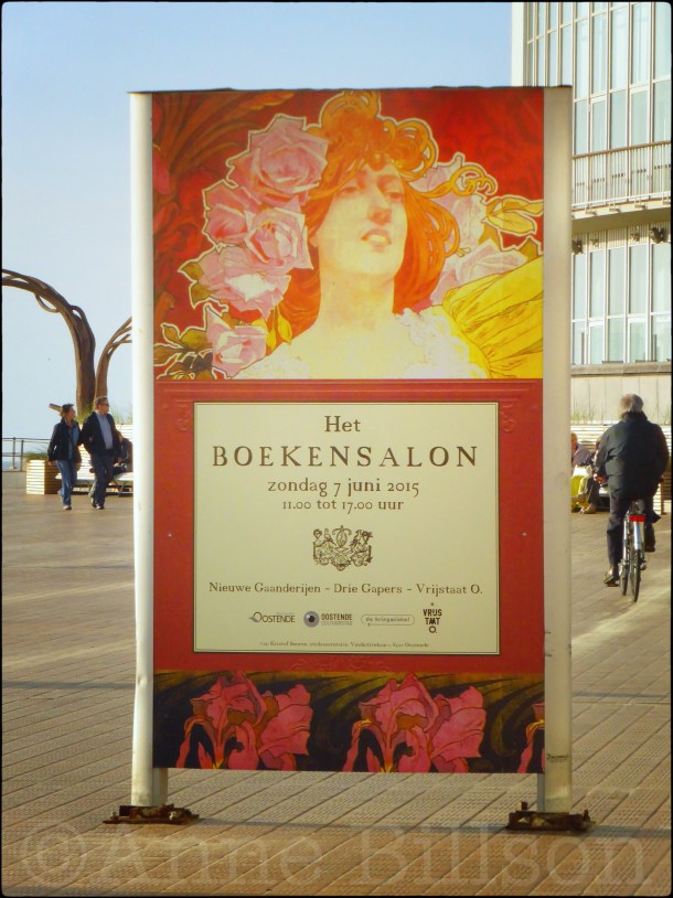 Het boekensalon: Albert I-promenade, Oostende.