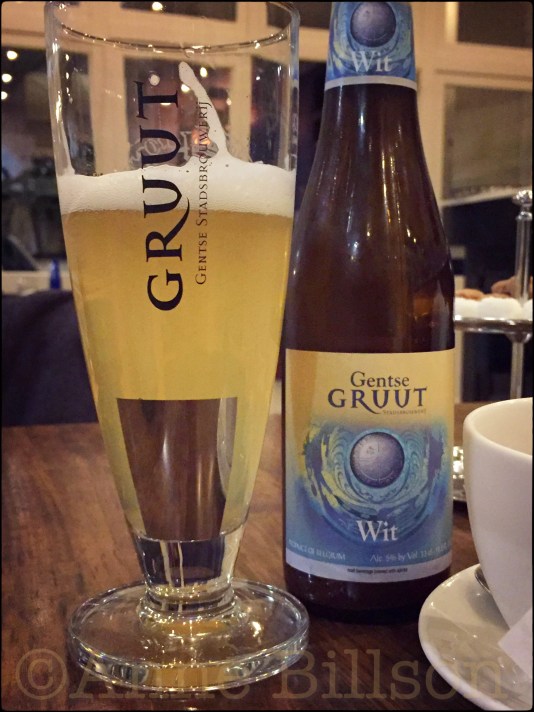 Gentse Gruut wit (5%): Parkhotel, Nieuwebosstraat 1, Gent.