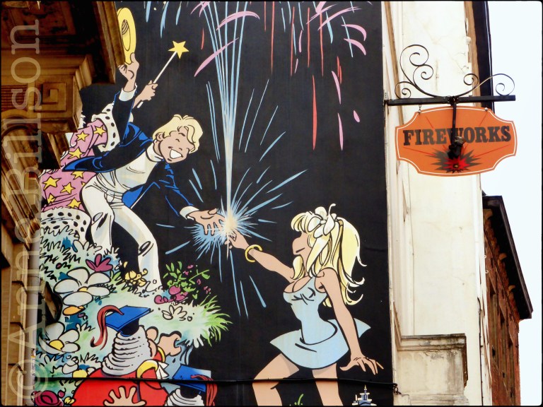 Olivier Rameau (door Dany): Eikstraat, Brussel.