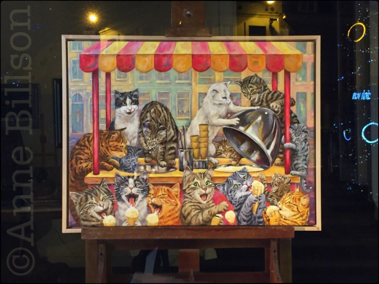 Katten en ijsjes: Grote Zavel, Brussel.