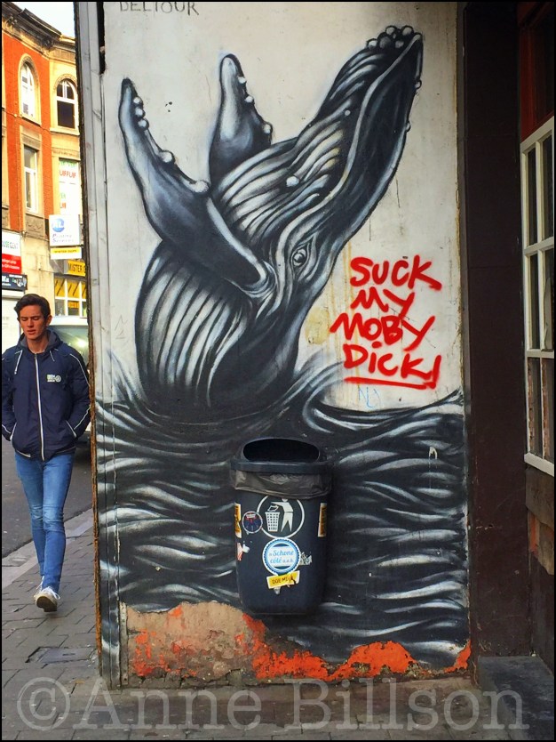 Suck my moby dick: Overpoortstraat, Gent.